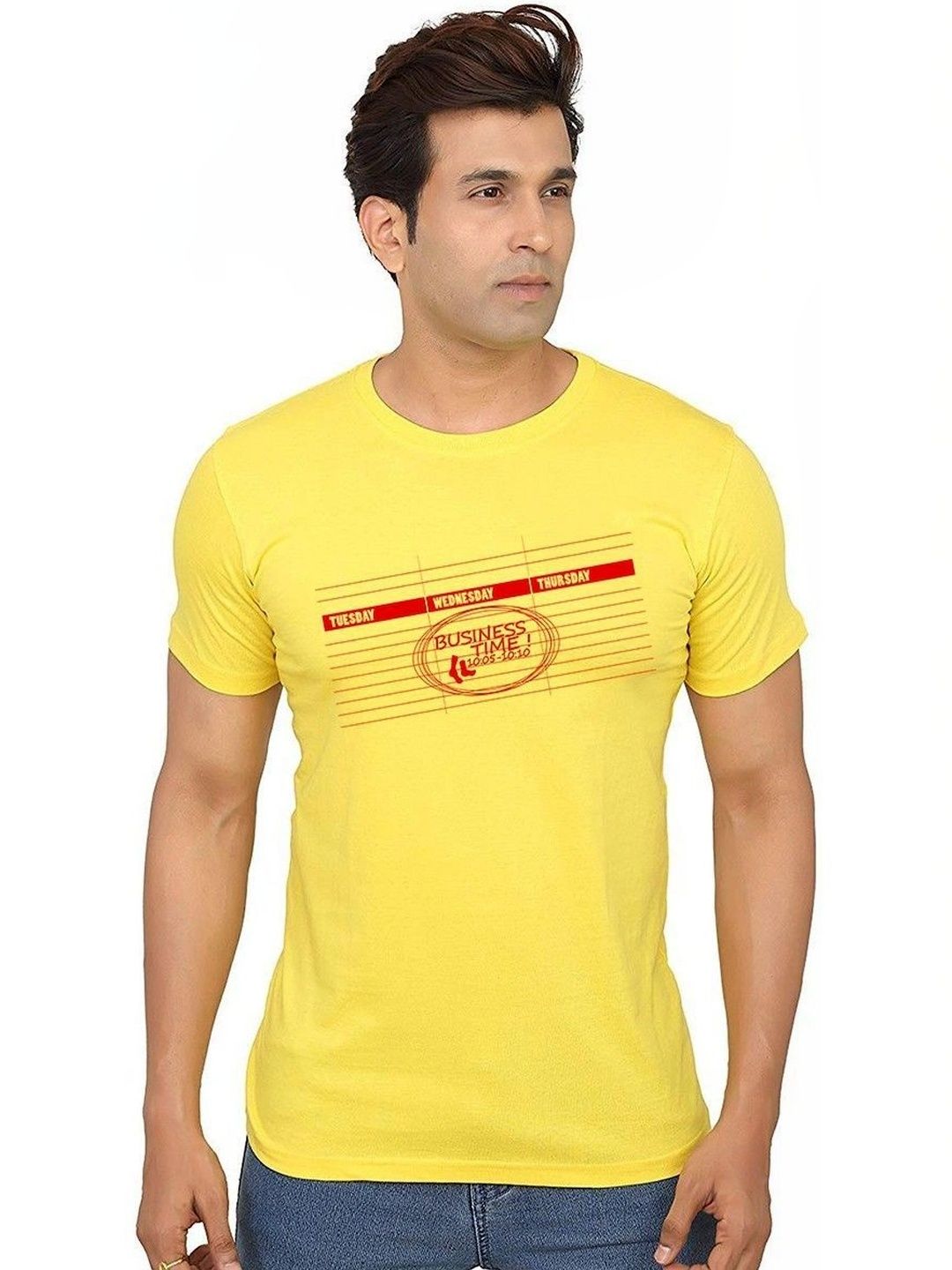 Caseria Men Typography Printed T-shirt