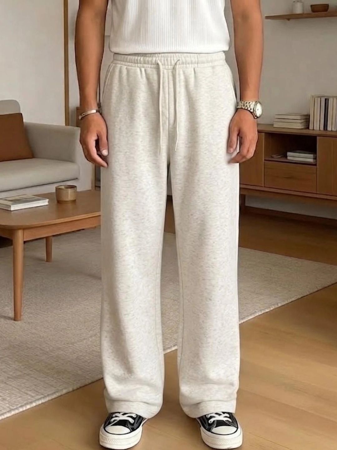 dockstreet Men Relaxed Fit Track Pants