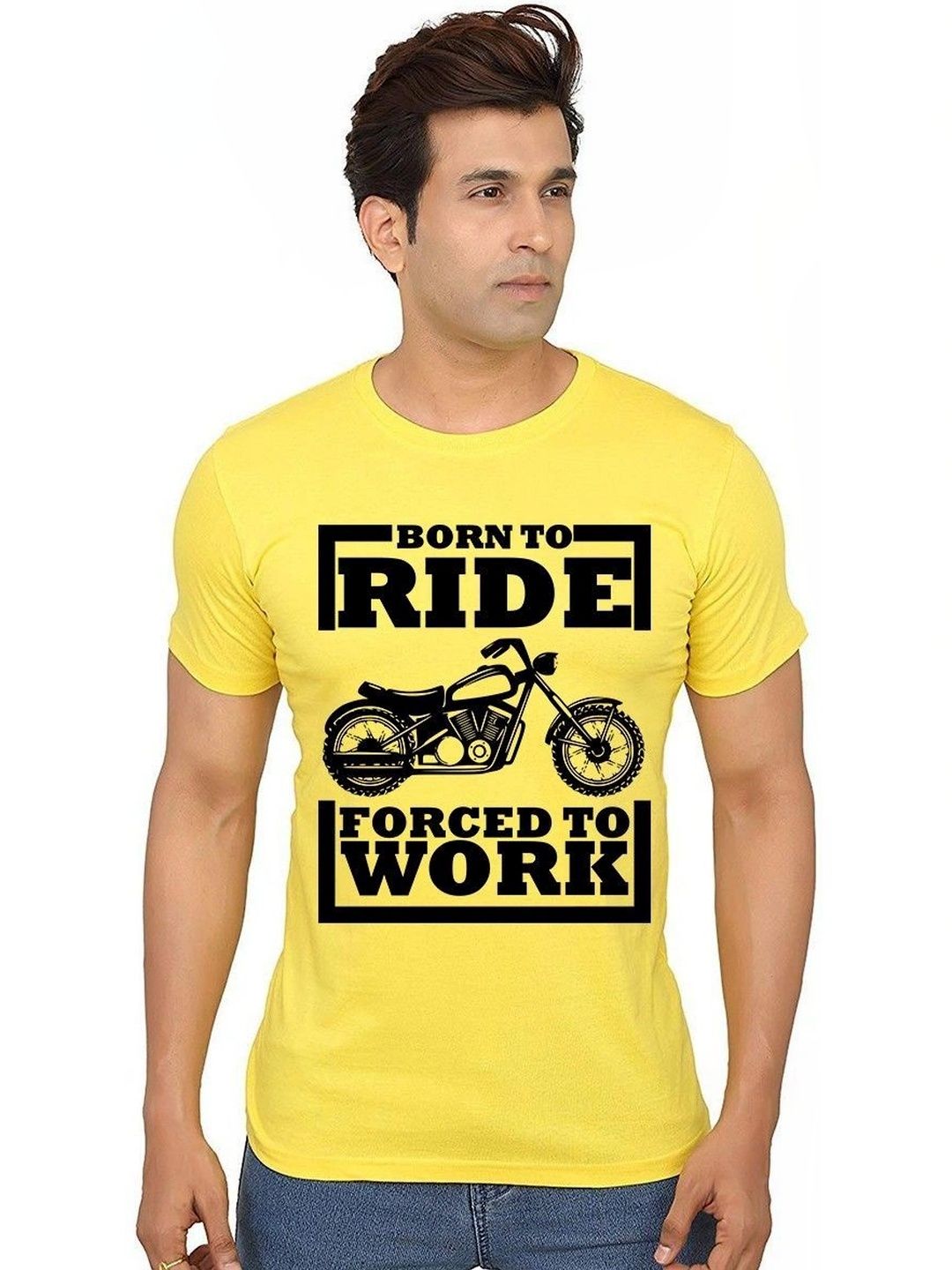Caseria Men Typography Printed T-shirt