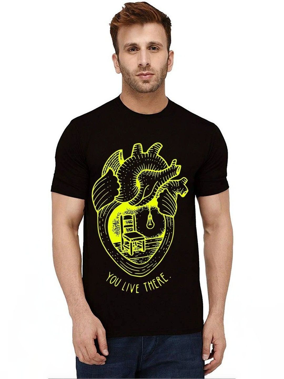 Caseria Men Printed T-shirt