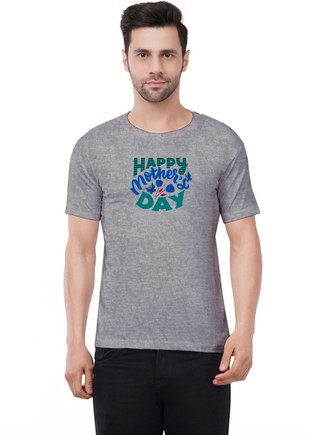 Caseria Men Typography Printed T-shirt