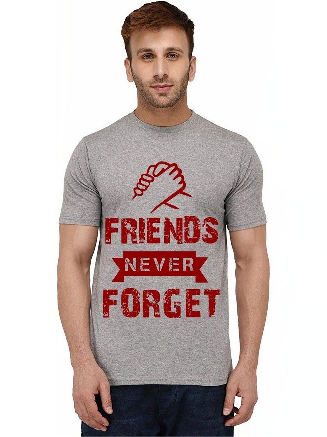 Caseria Men Typography Printed T-shirt