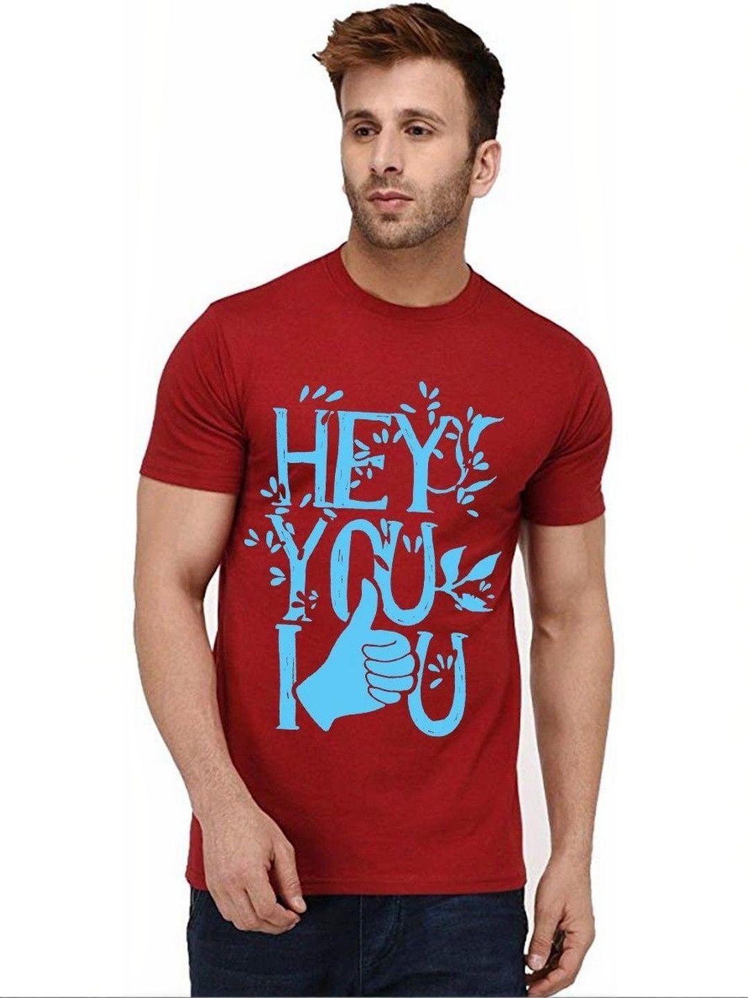 Caseria Men Typography Printed T-shirt