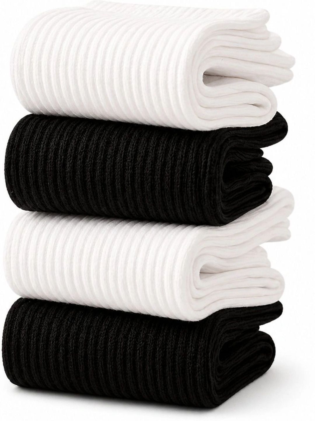BEAR&BEYOND Men Pack of 4 Cotton Assorted Ankle Length Socks