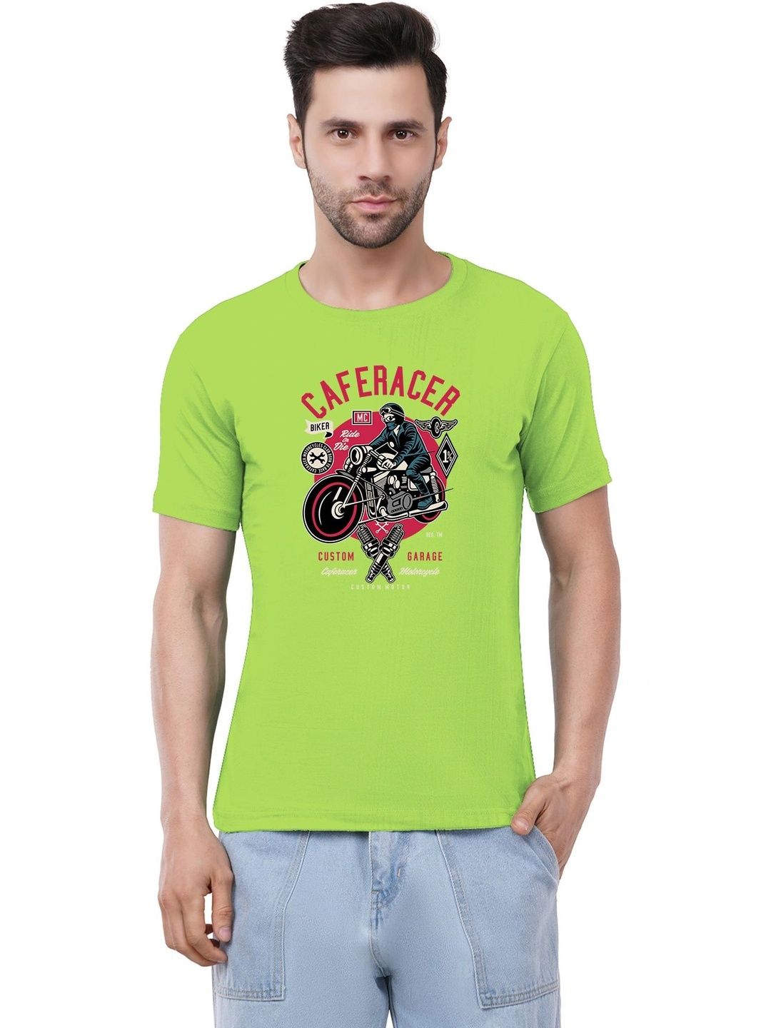 Caseria Men Printed T-shirt