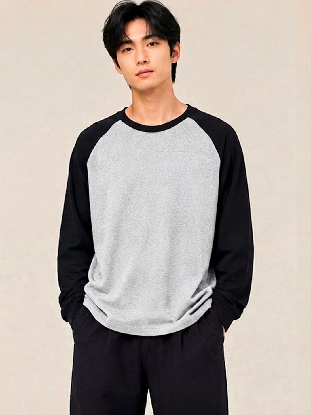 Imsa Moda Men Colourblocked T-shirt