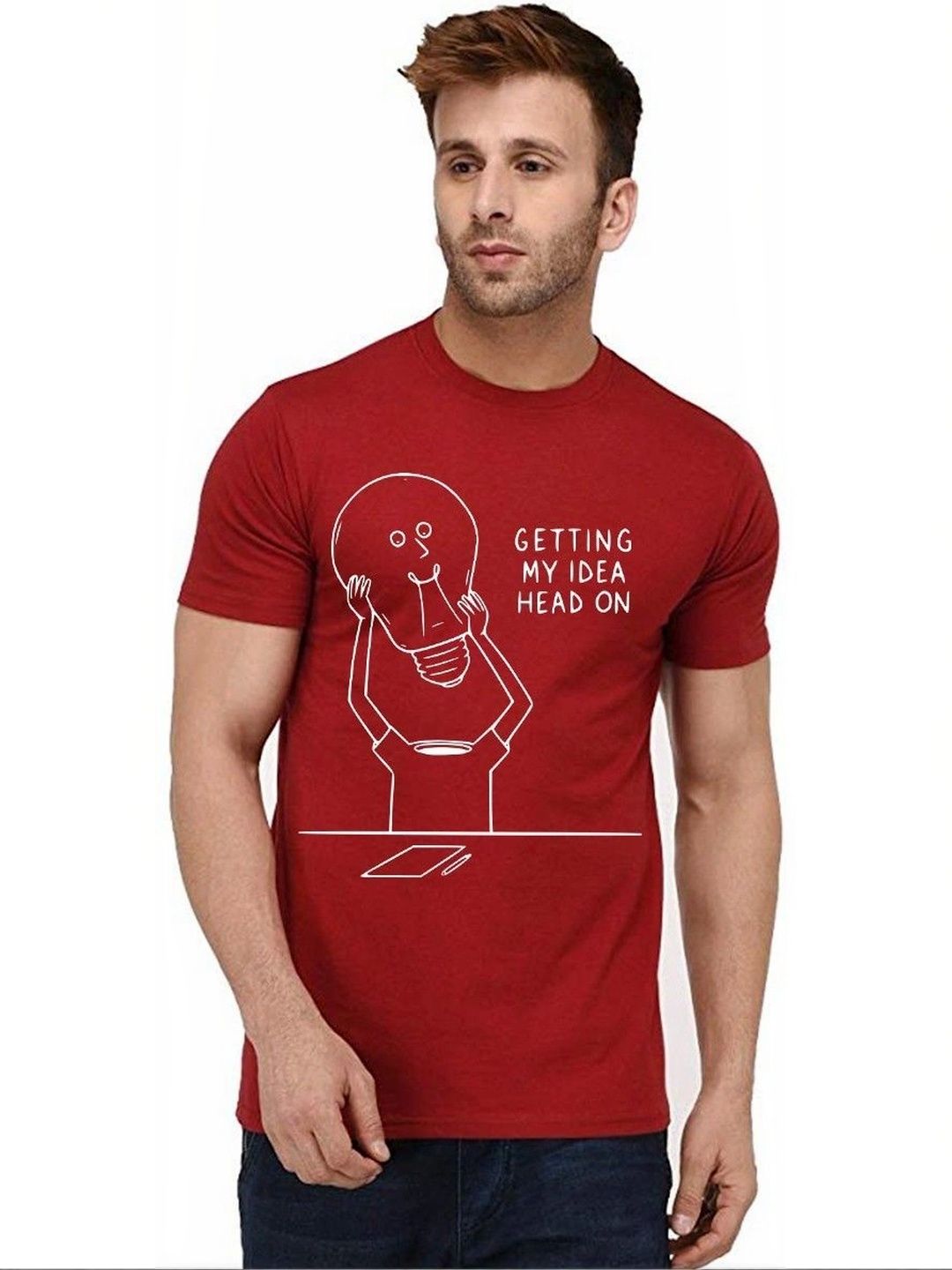 Caseria Men Printed T-shirt