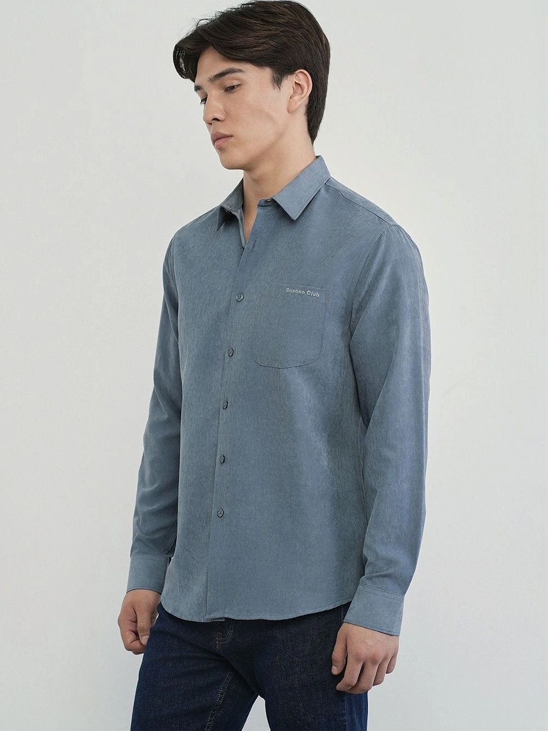 Banana Club Men Classic Casual Shirt