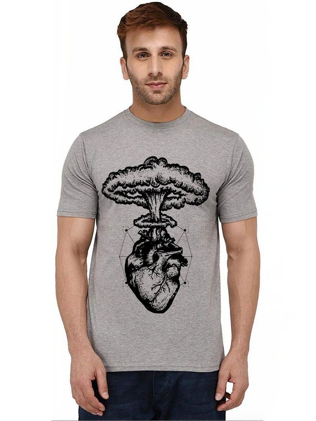 Caseria Men Printed T-shirt