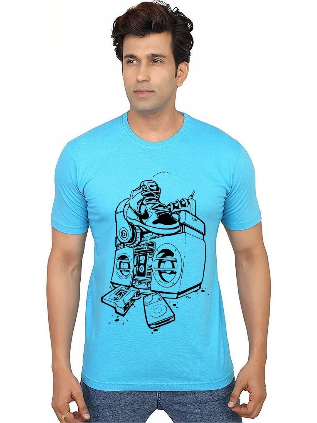 Caseria Men Printed T-shirt