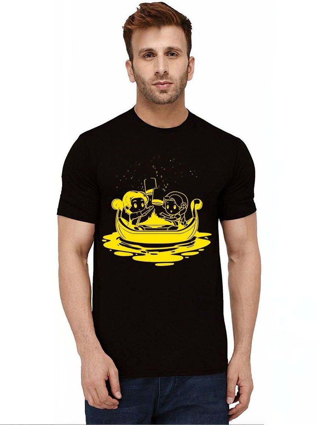 Caseria Men Printed T-shirt