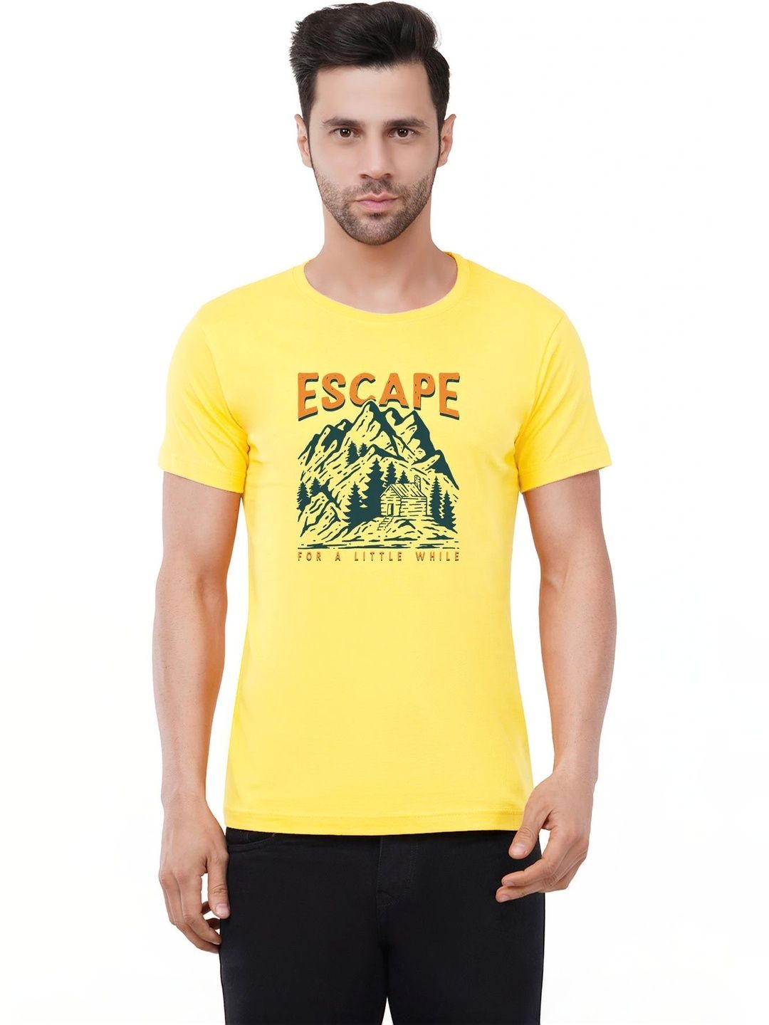 Caseria Men Printed T-shirt