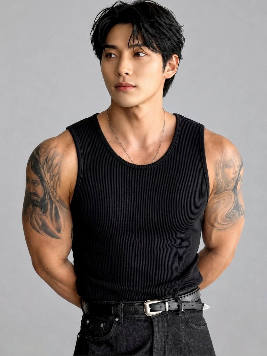 ROCKWELL Self Design Cotton Innerwear Vests
