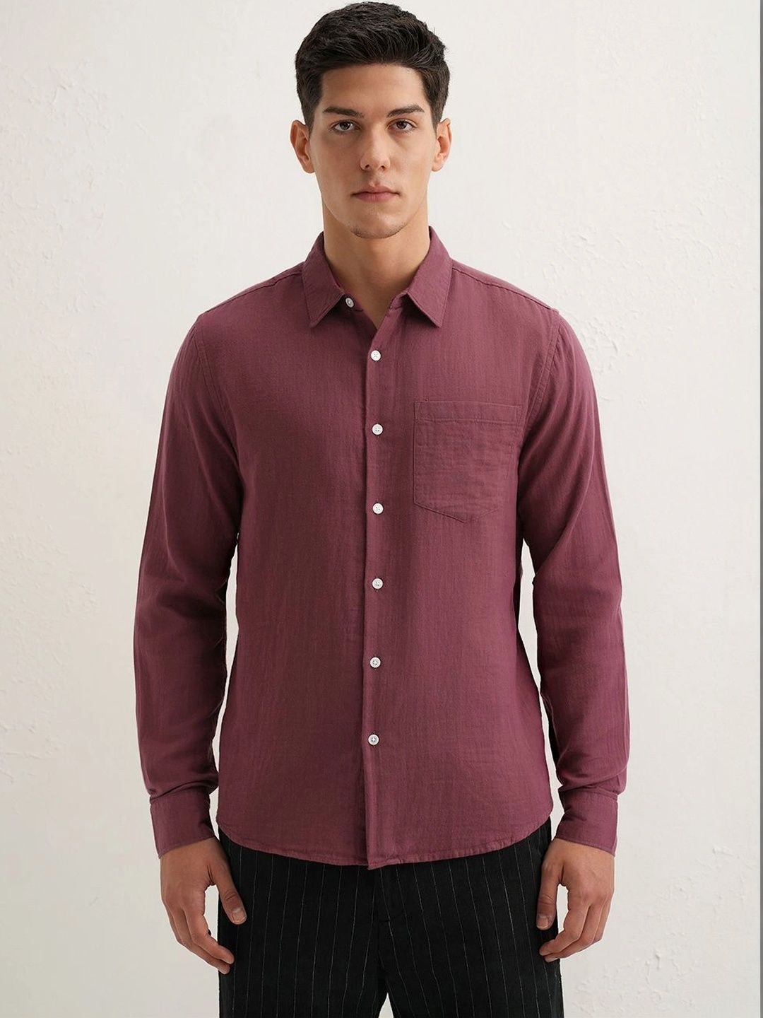 Banana Club Men Classic Casual Shirt