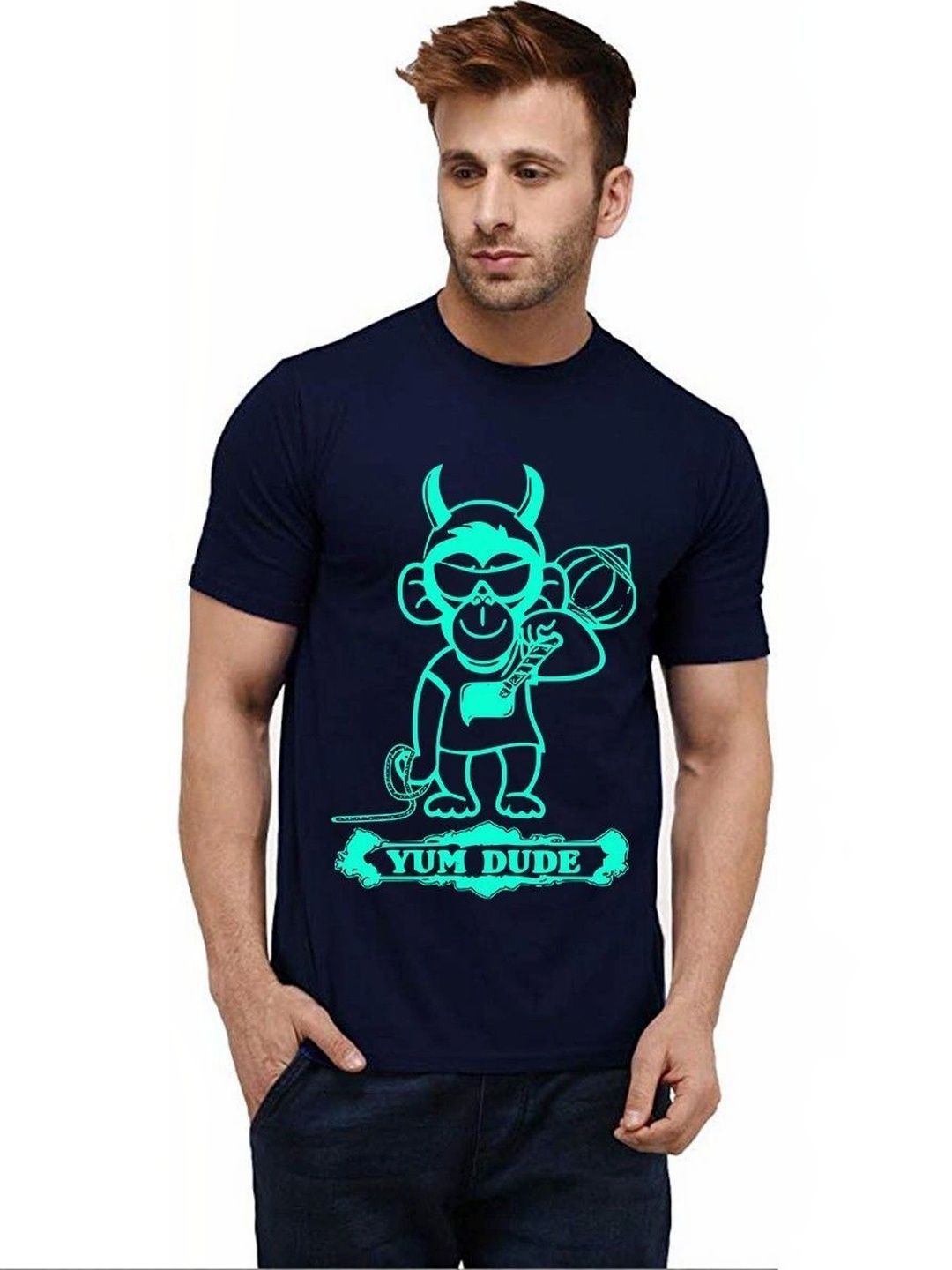 Caseria Men Printed T-shirt