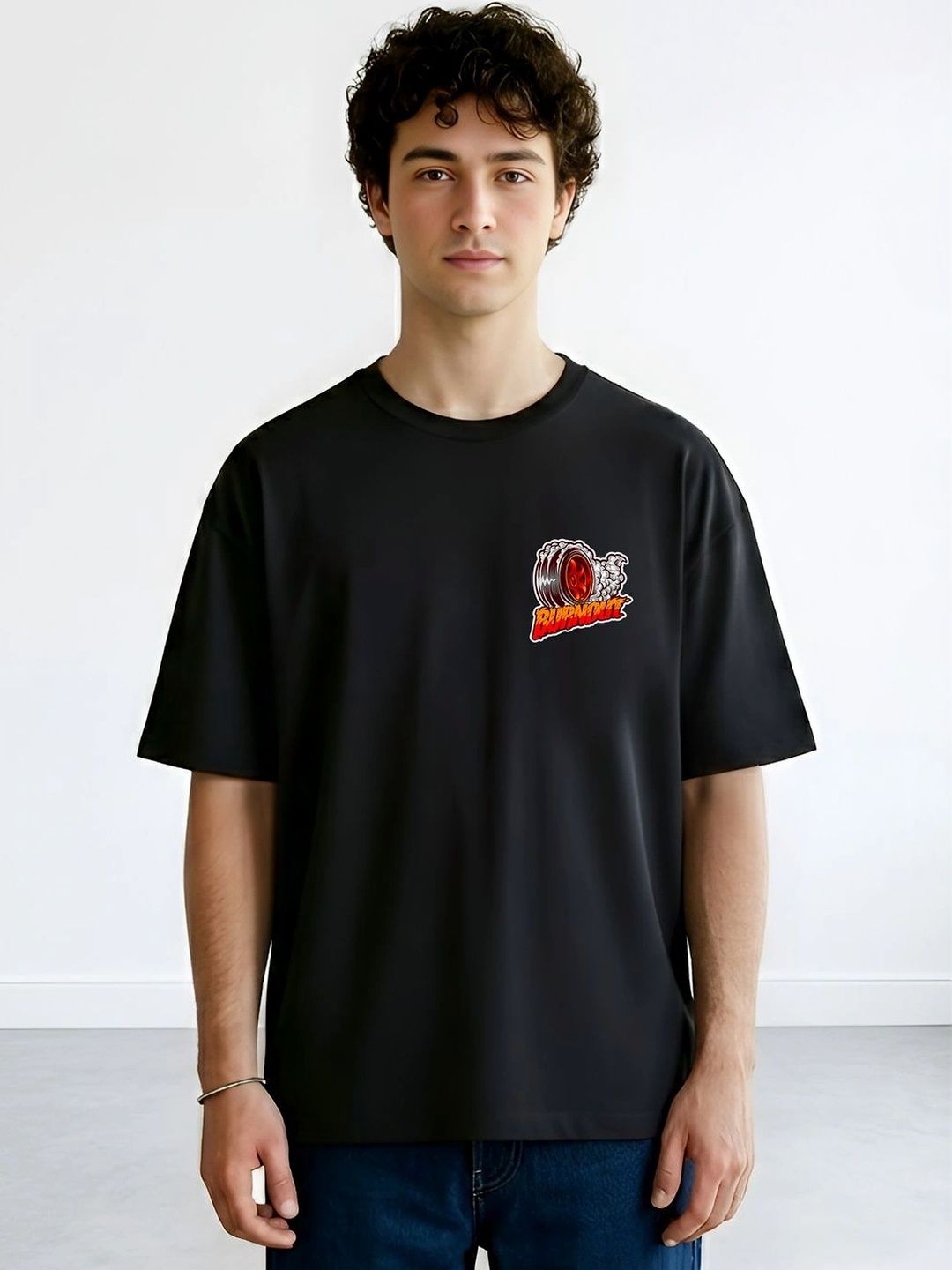 Black Pigeon Men Printed T-shirt