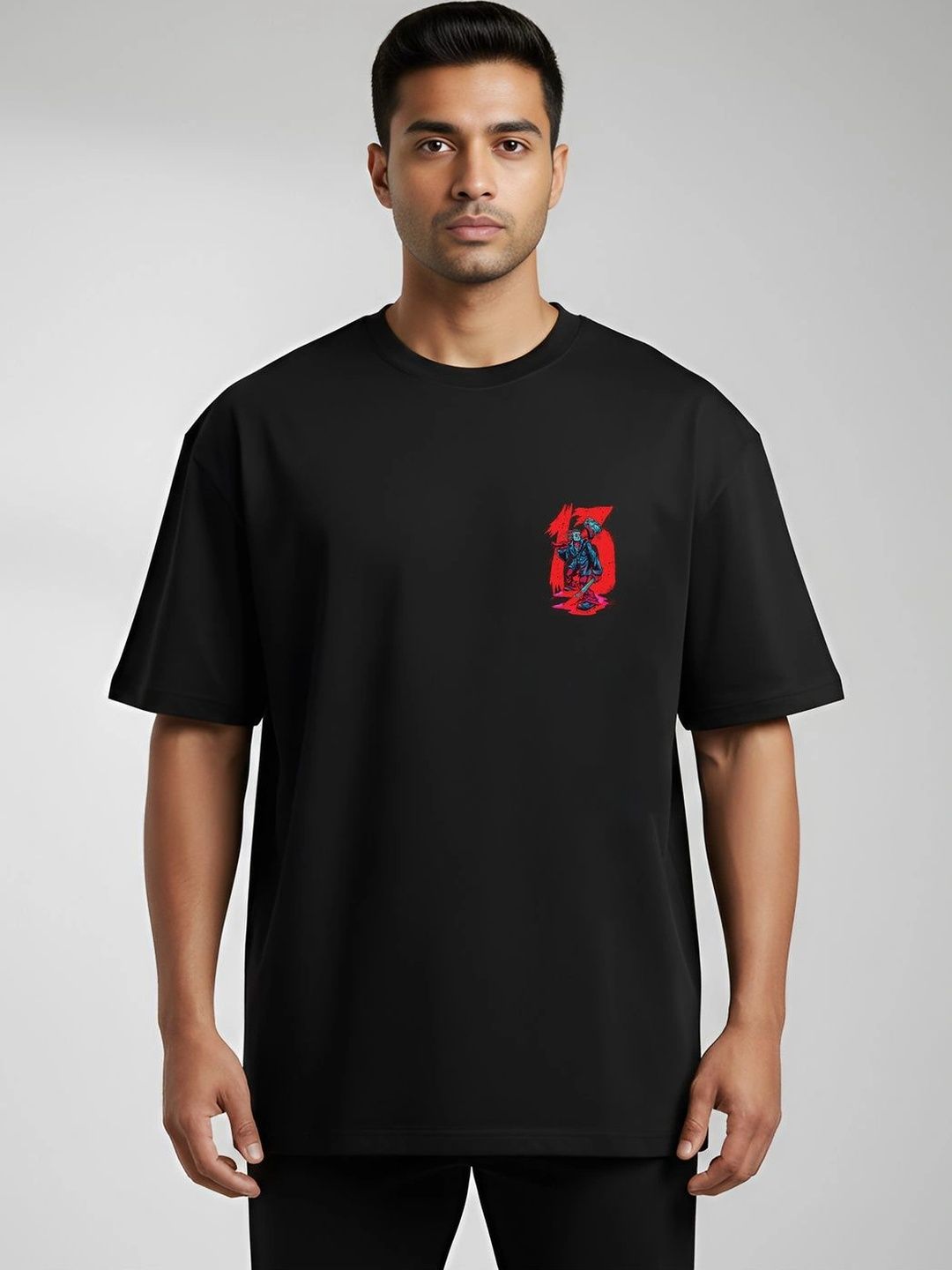 Black Pigeon Men Printed T-shirt
