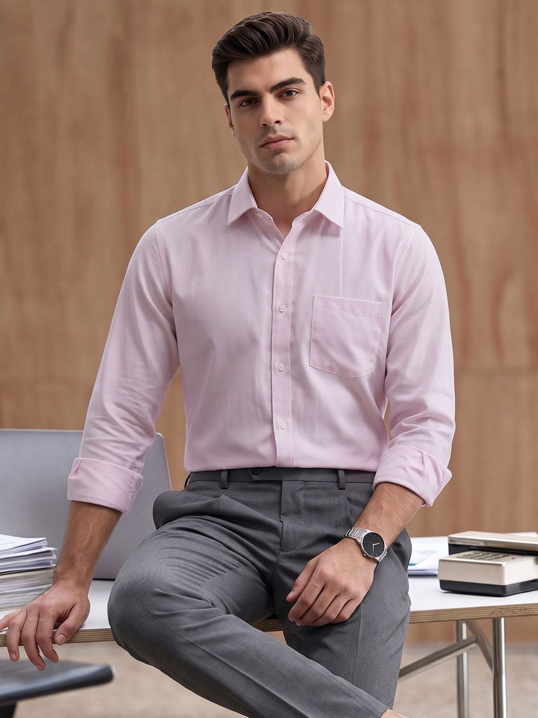 INVICTUS Slim Fit Formal Shirt