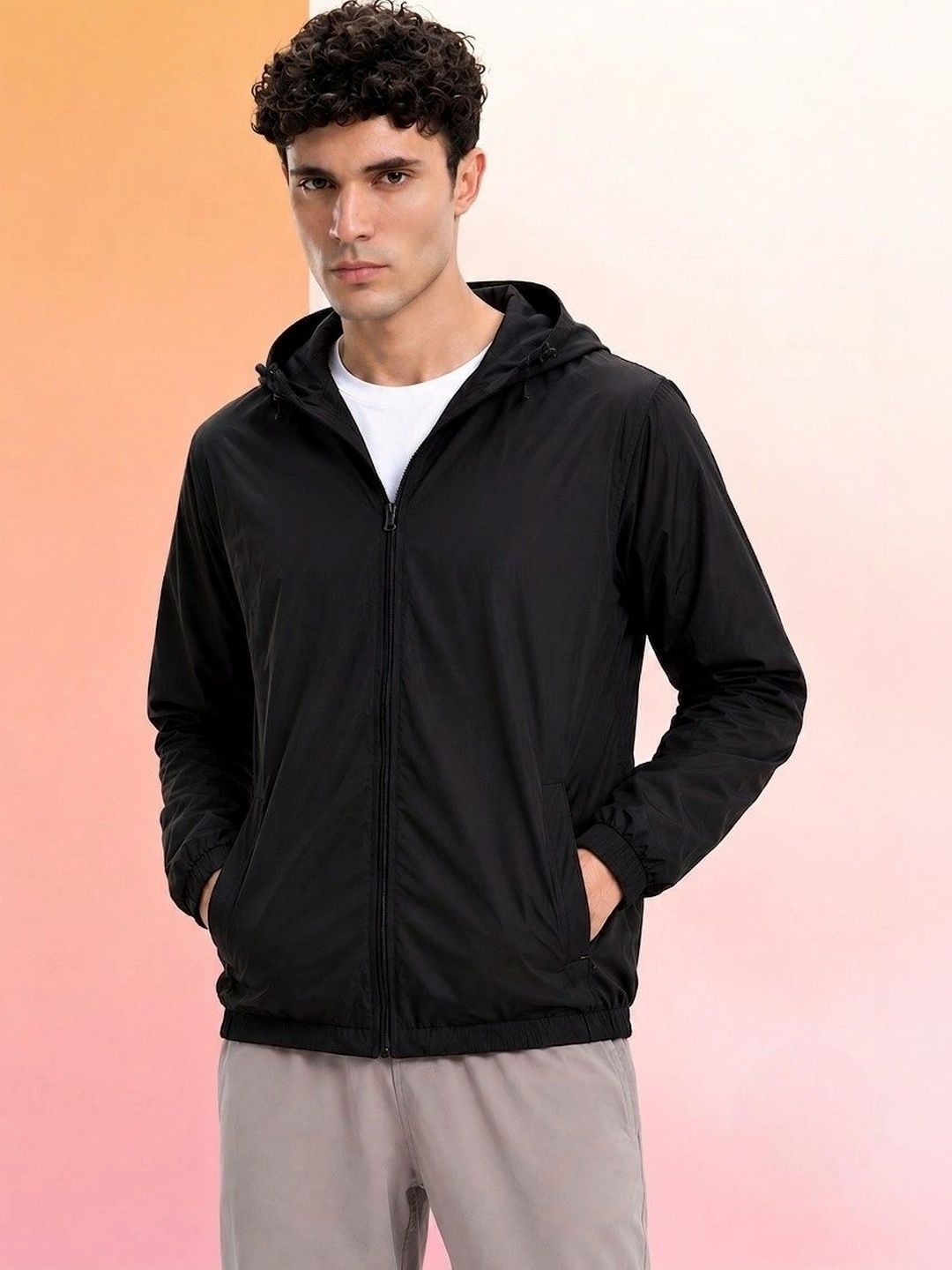 JKT Men Lightweight Outdoor Woven Jacket