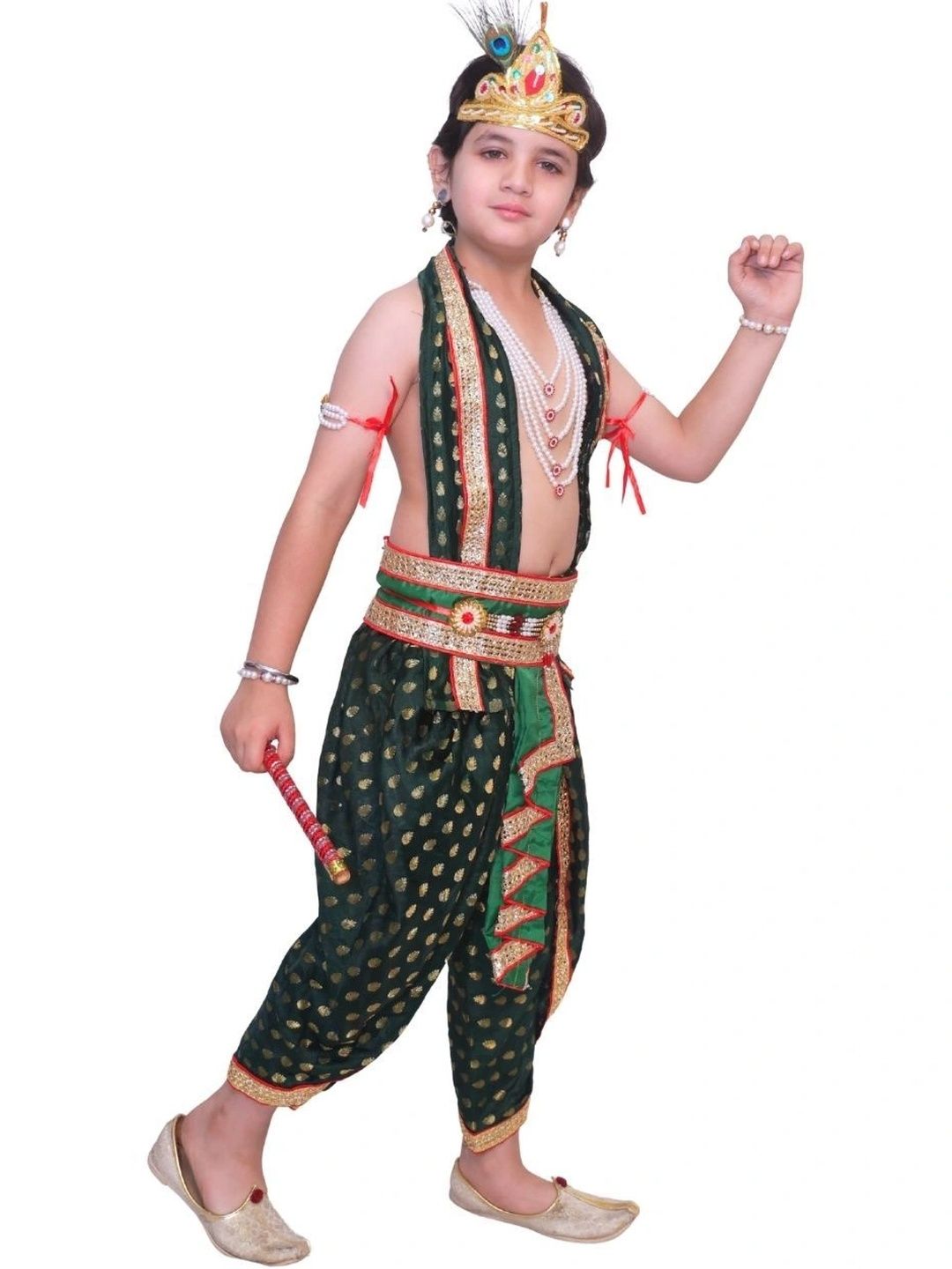 Kaku Fancy dresses Unisex Kids Printed Top with Dhoti Pants