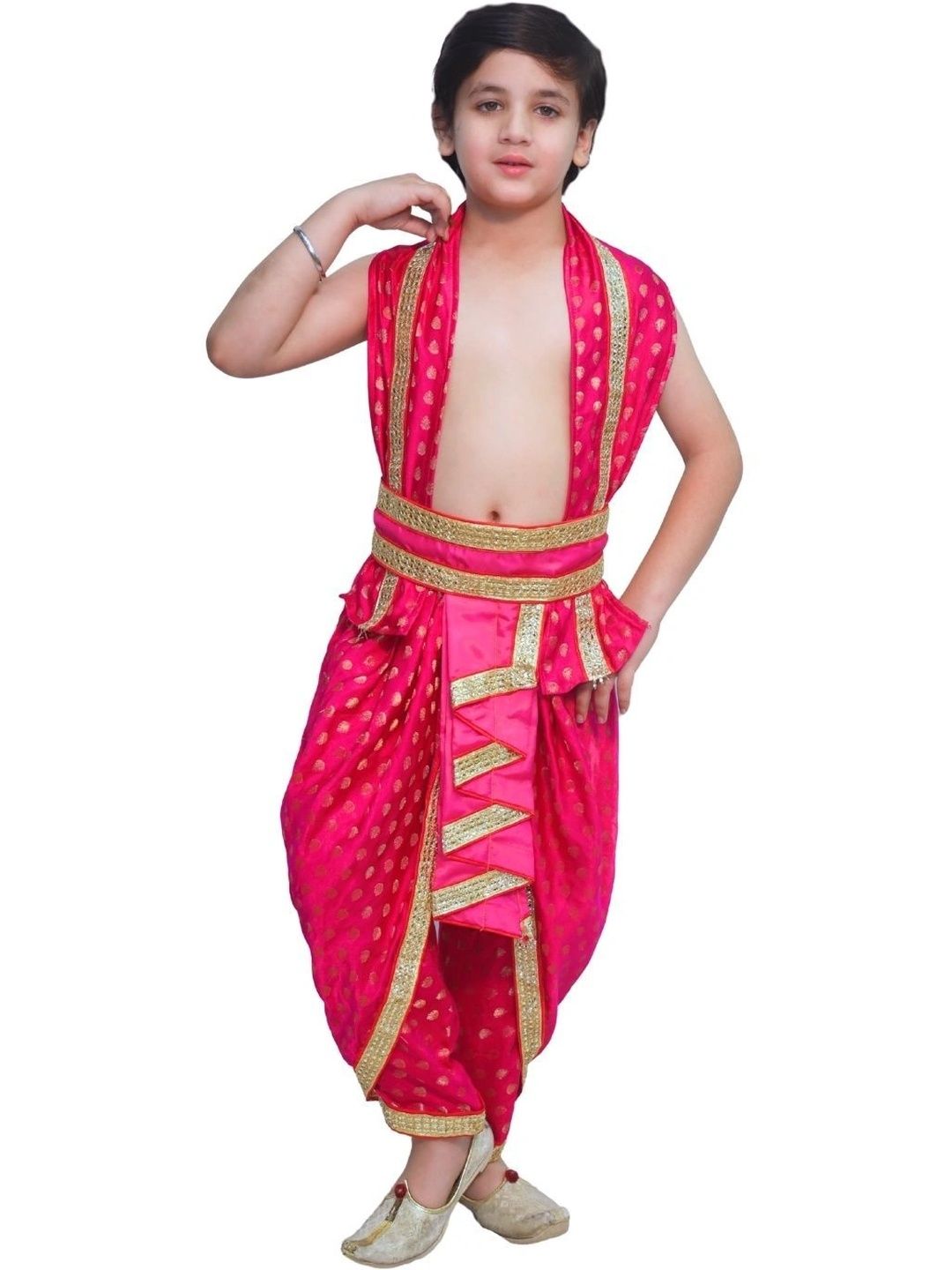Kaku Fancy dresses Unisex Kids Printed Dhoti Pants