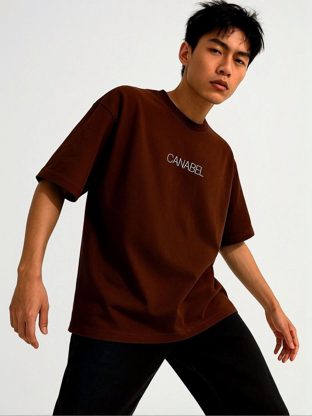 ATHEOS Men Brand Logo Printed T-shirt