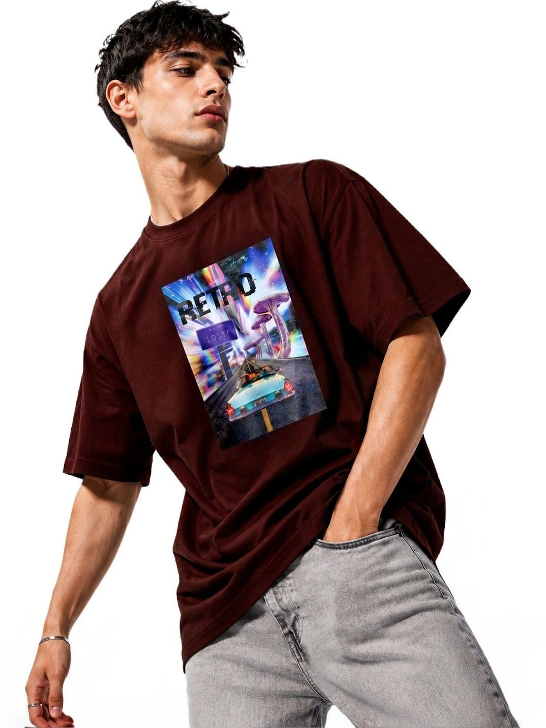 ATHEOS Men Printed T-shirt