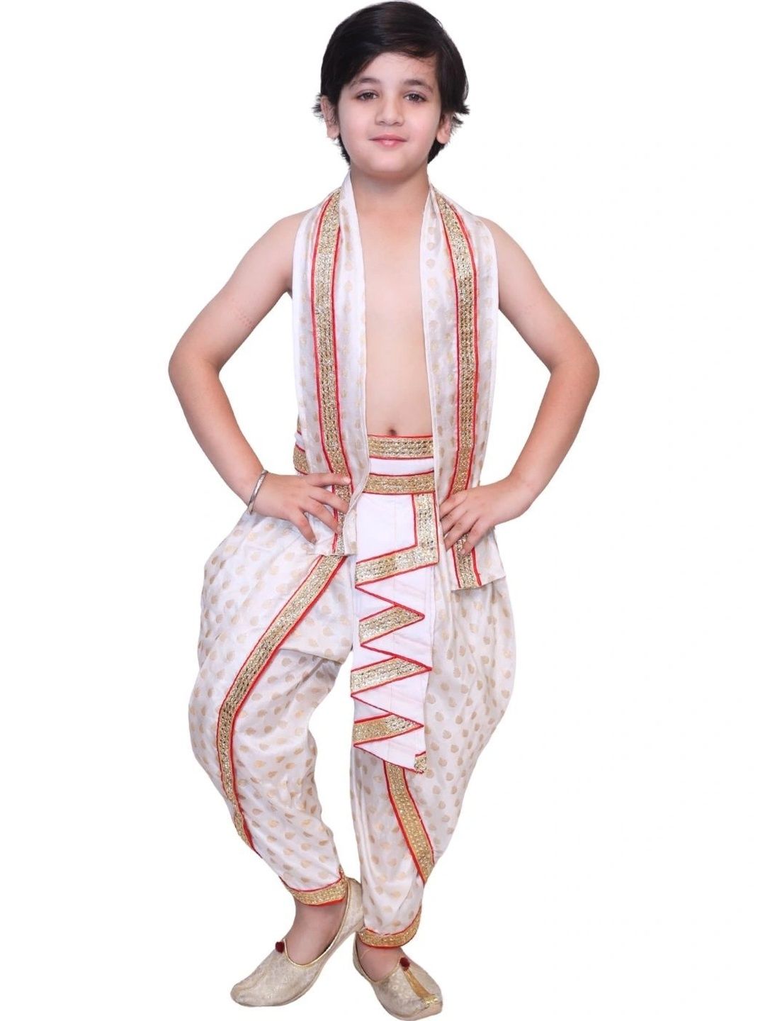 Kaku Fancy dresses Unisex Kids Printed Dhoti Pants