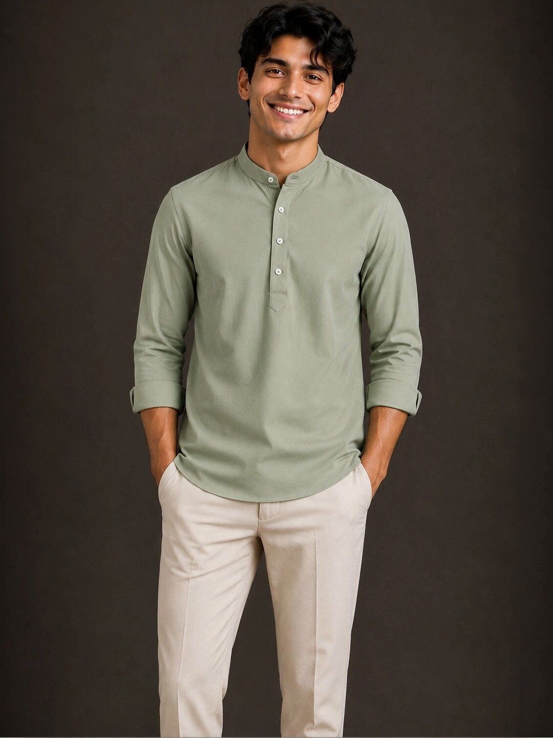 HERE&NOW Men Edgy Casual Shirt