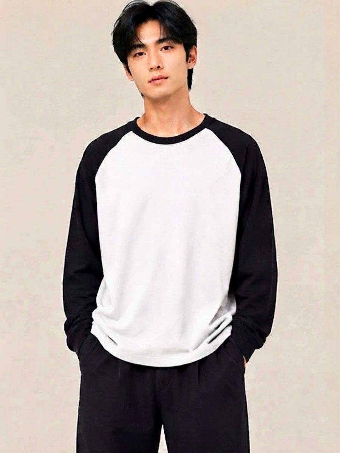 Imsa Moda Men Colourblocked T-shirt