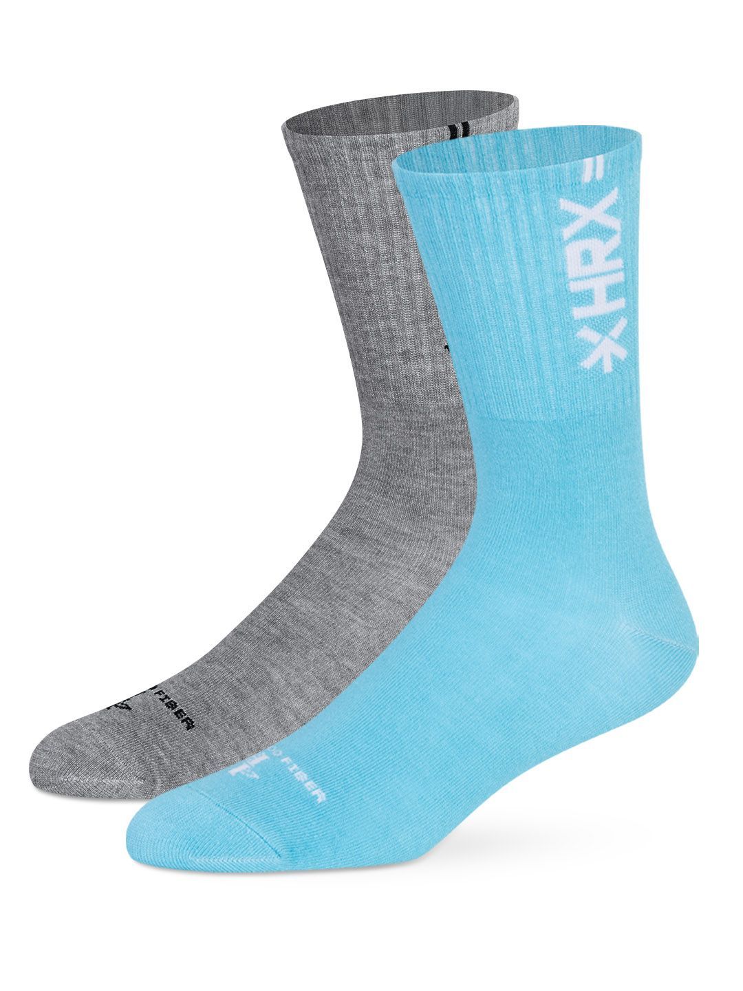 HRX by Hrithik Roshan Men Pack of 2 Regular length Bamboo Socks