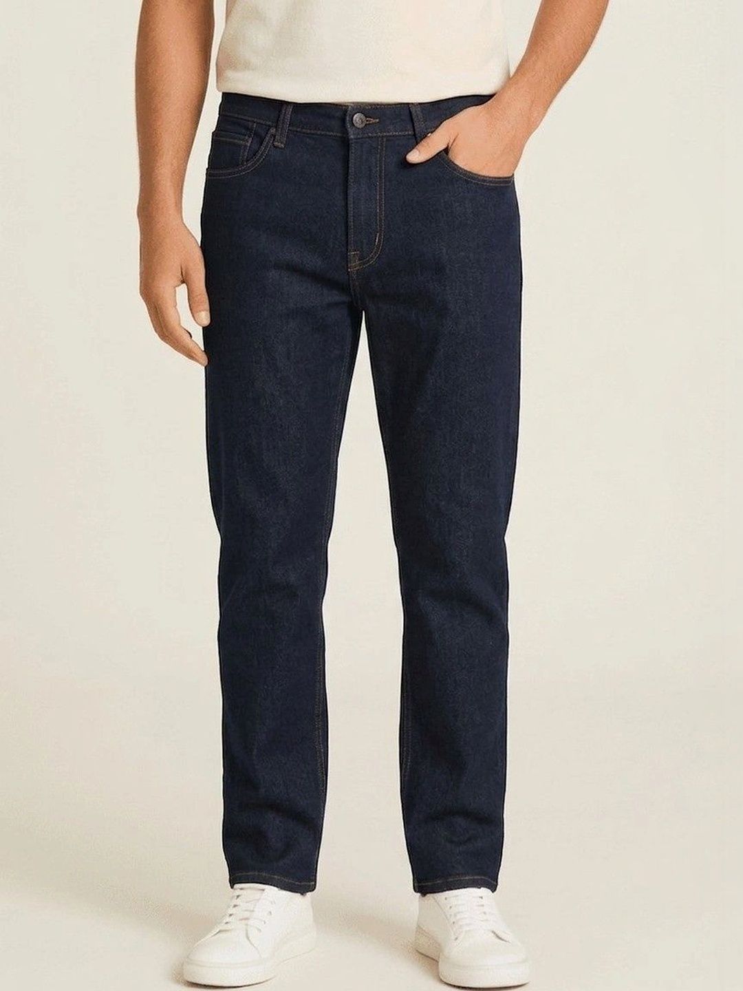 da stalker Men Regular Fit Mid-Rise Jeans