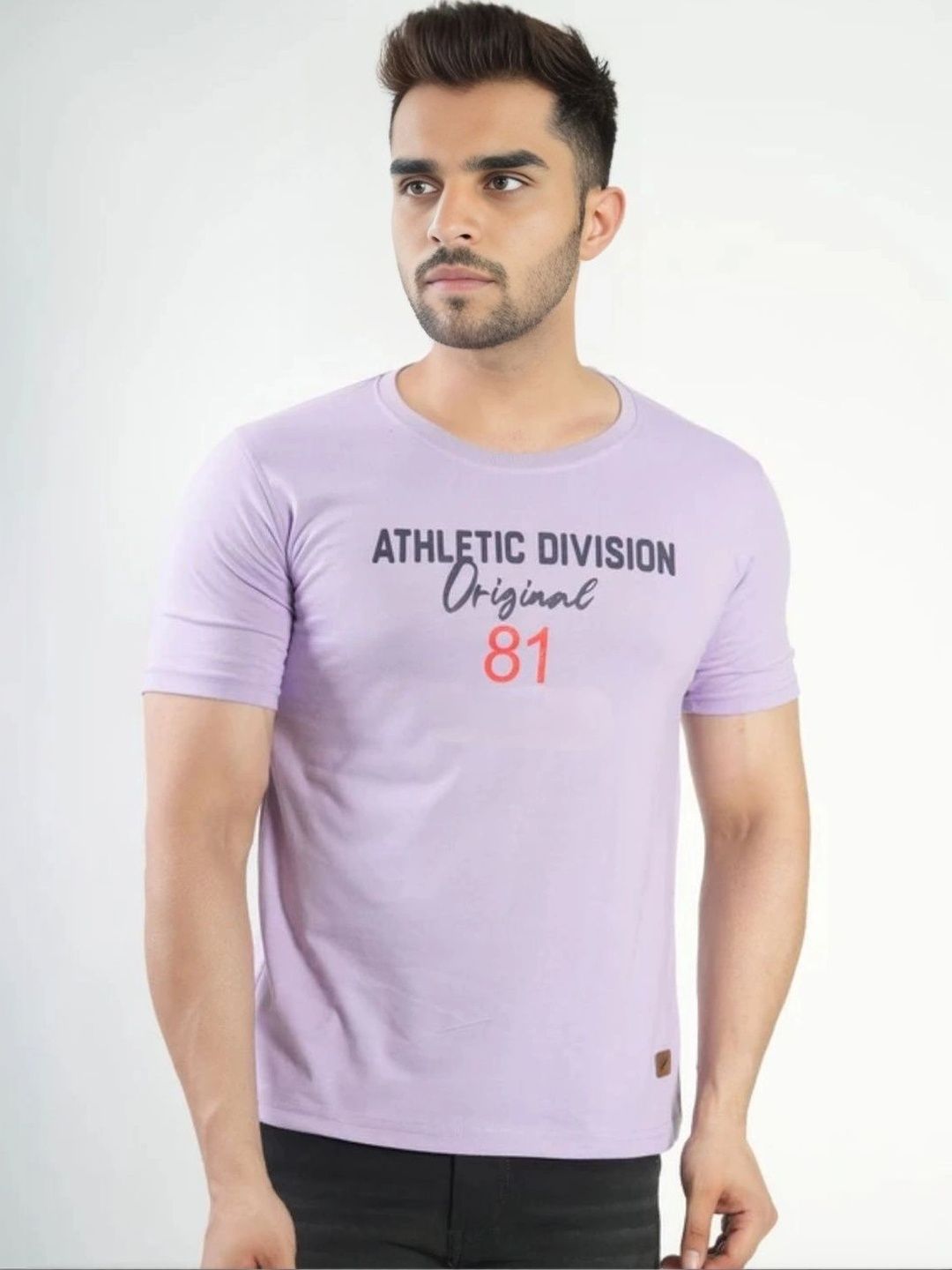 FLORA SHINE Men Typography Printed Bio Finish T-shirt