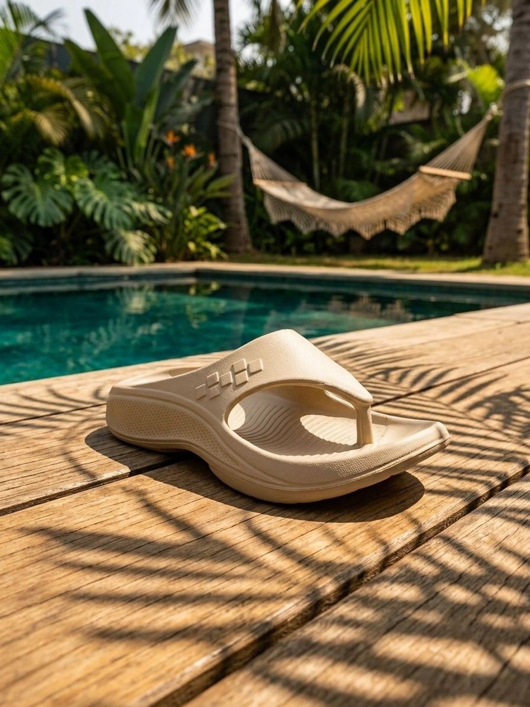 HRX by Hrithik Roshan Men Self Design Thong Flip-Flops
