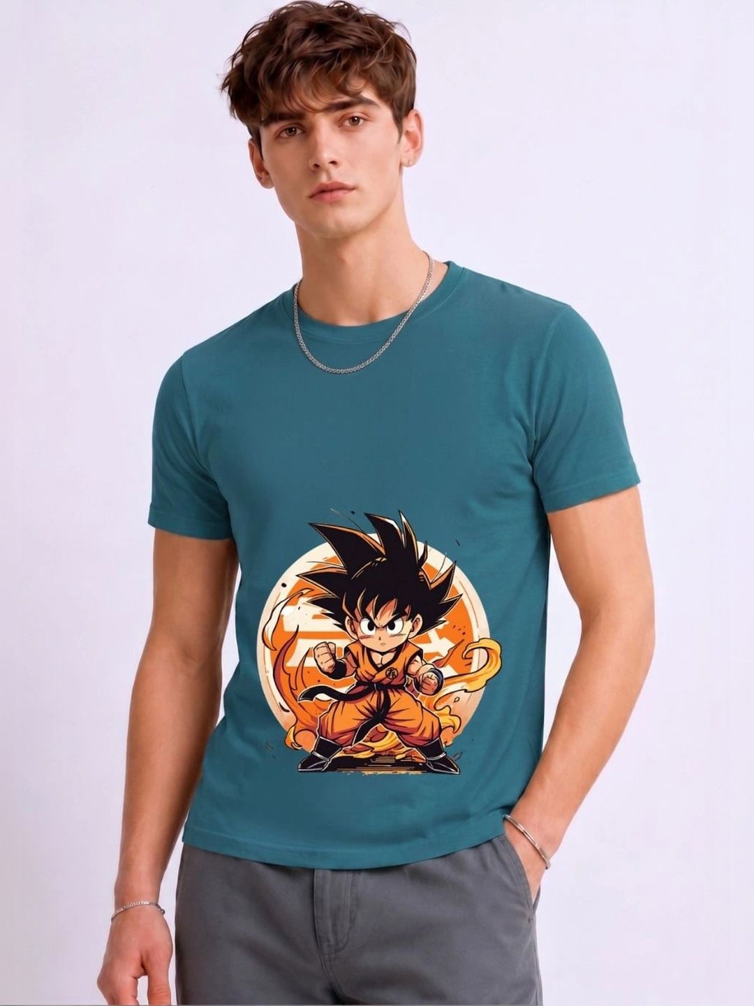 Mobox Men Graphic Printed Short Sleeves T-shirt