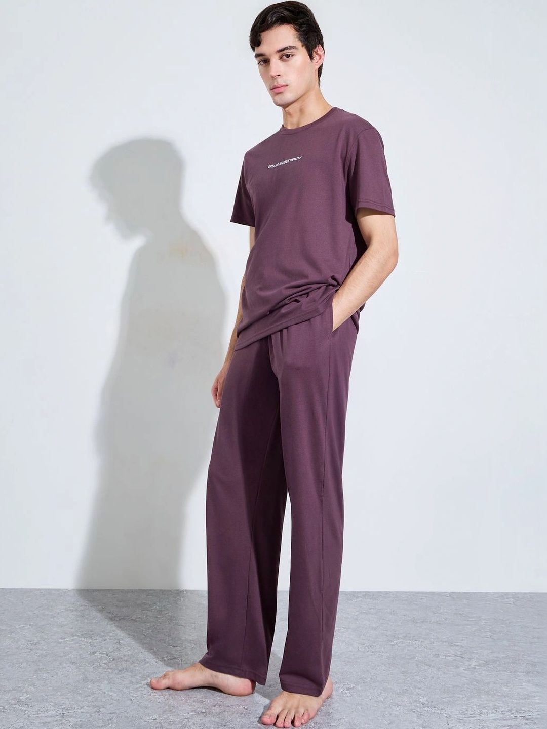 Styli Men Printed Night suit