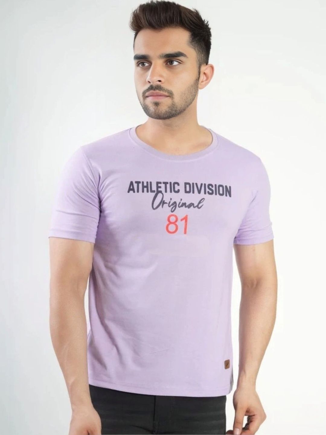 FLORA SHINE Men Typography Printed Bio Finish T-shirt
