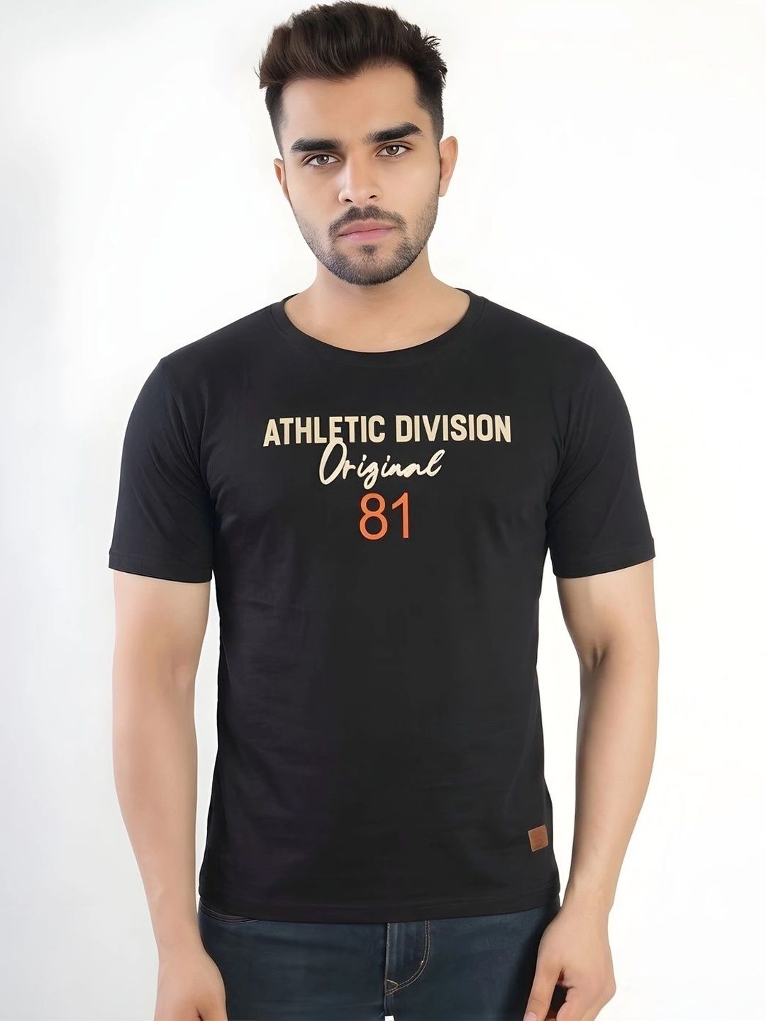 FLORA SHINE Men Typography Printed Bio Finish T-shirt