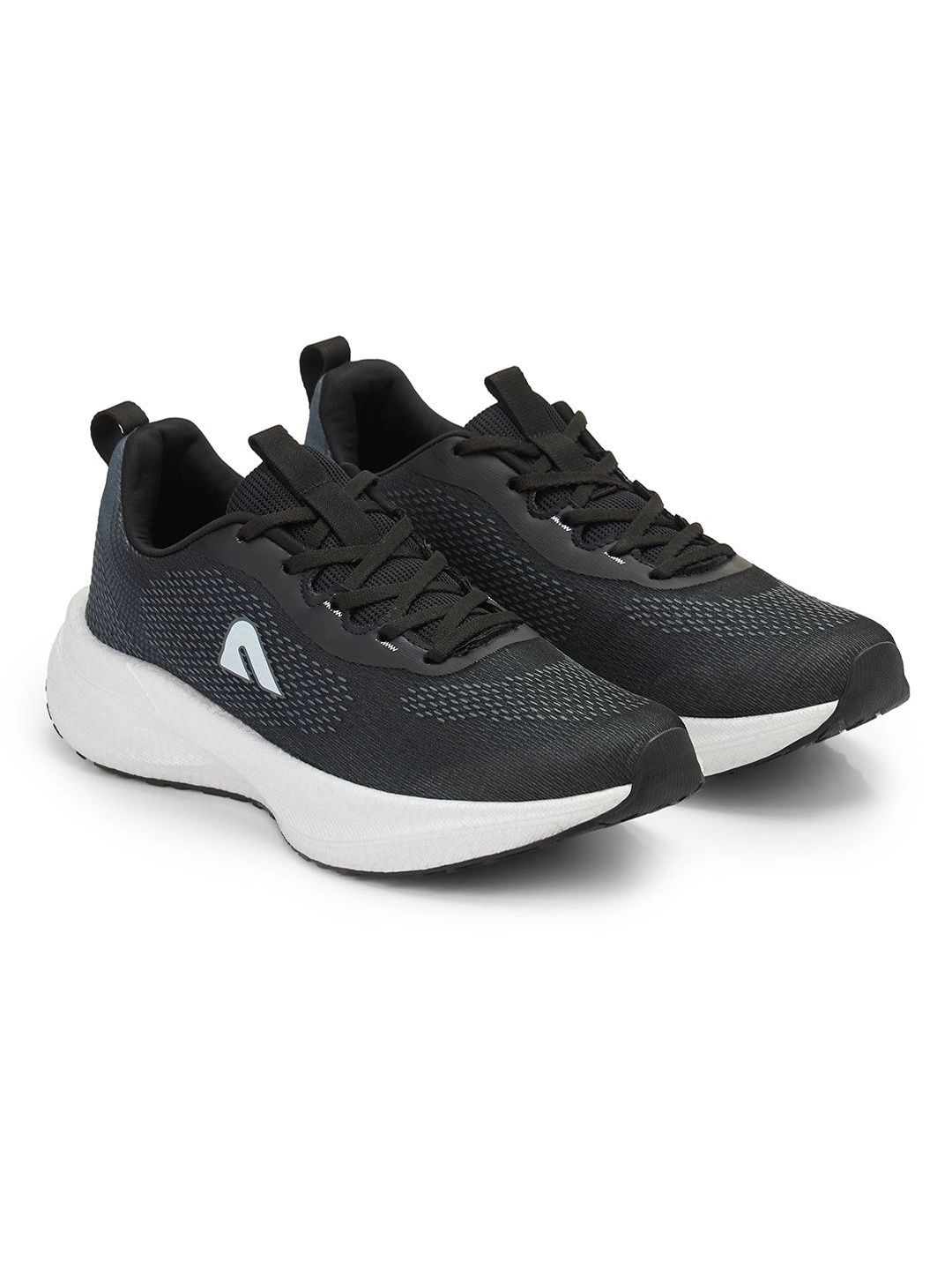 BOLDFIT Men Black Ignitr Running & Walking Sports Shoes