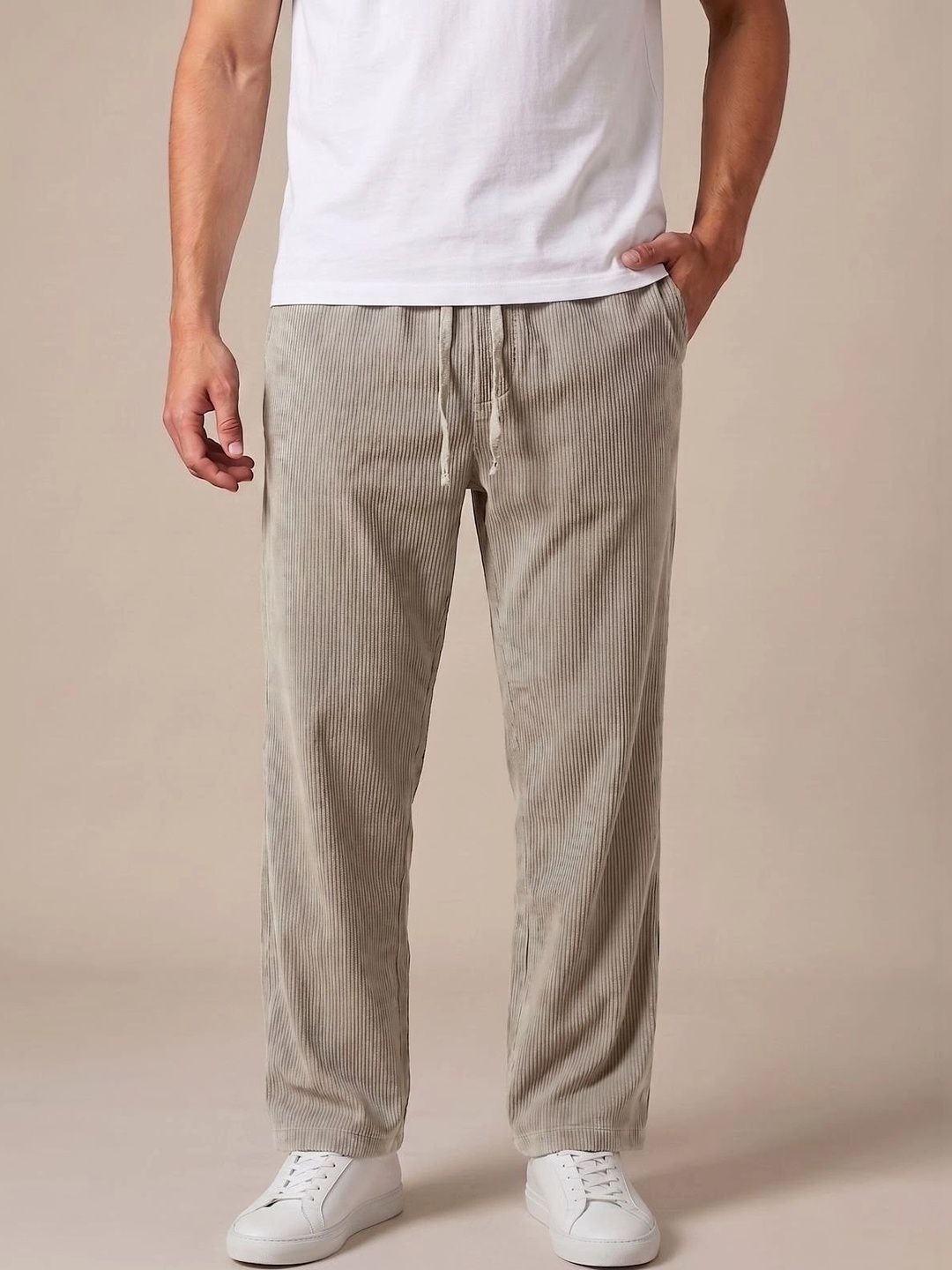 Hence Men Relaxed Corduroy Trousers