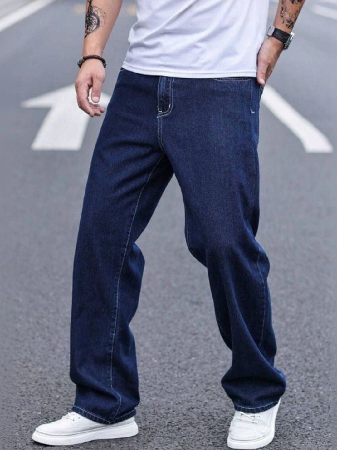 Wanted Men Regular Fit Mid-Rise Jeans