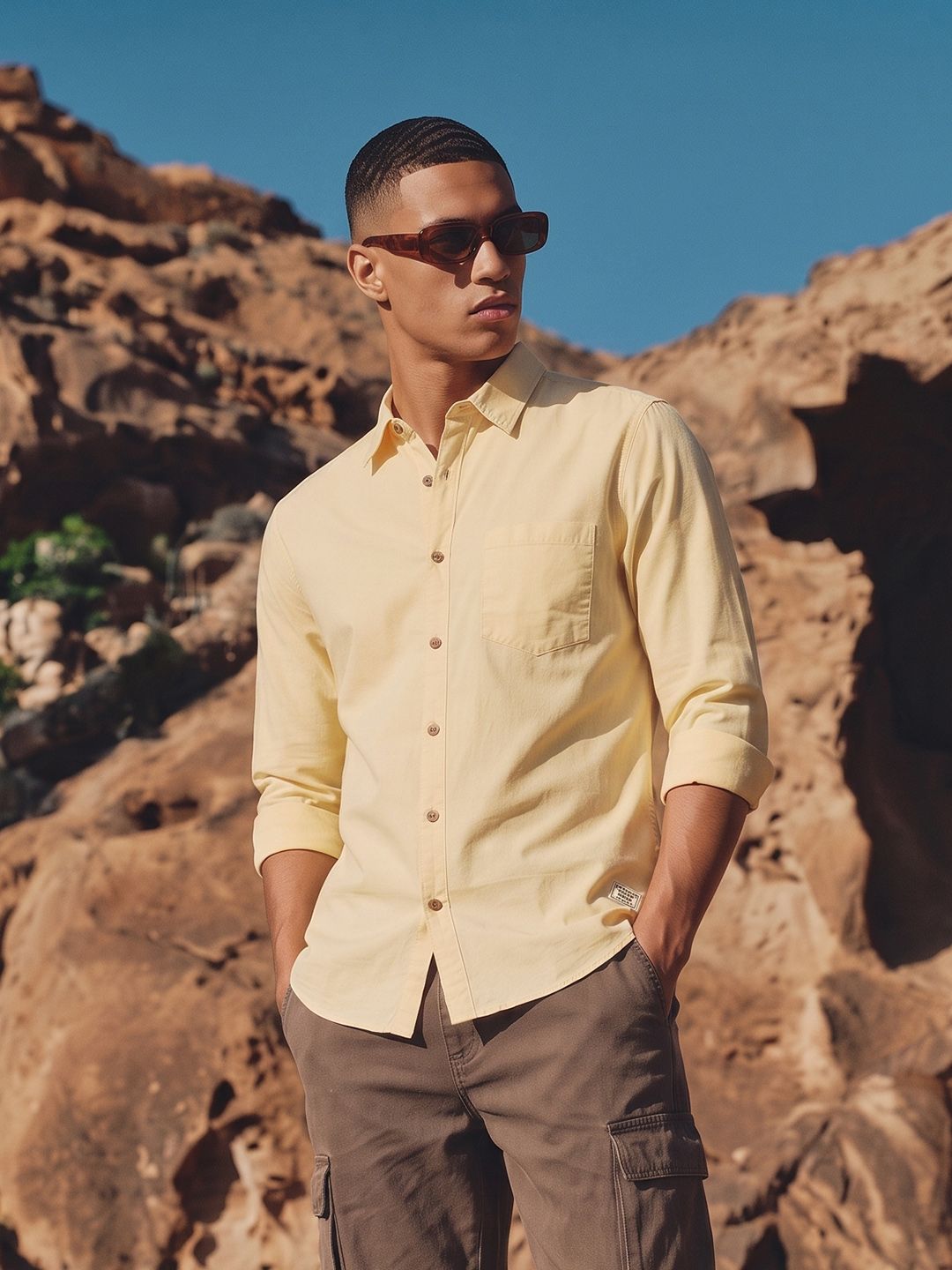 The Roadster Life Co. Pure Cotton Casual Shirt