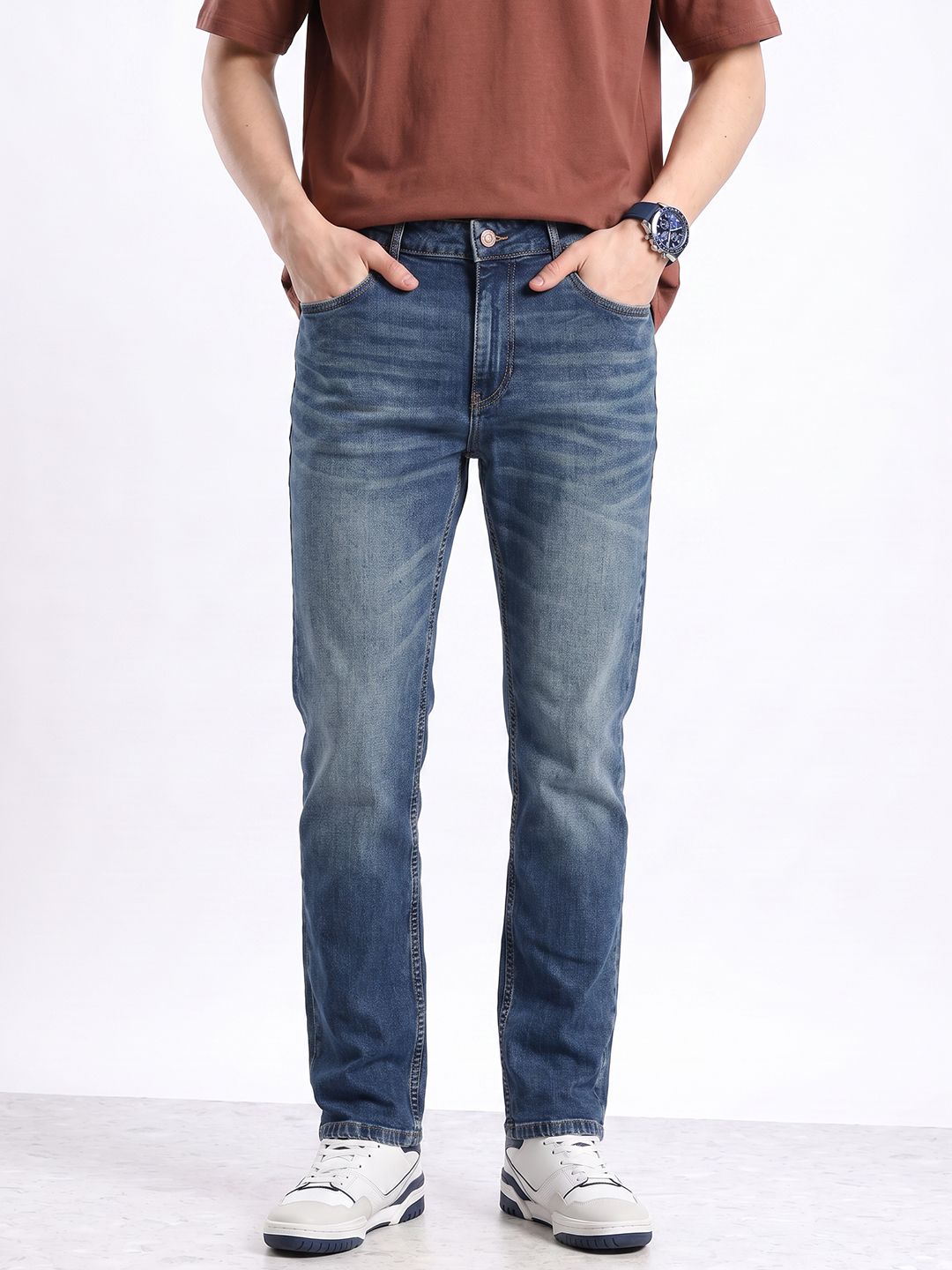 Aeropostale Men Relaxed Fit Stretchable Jeans