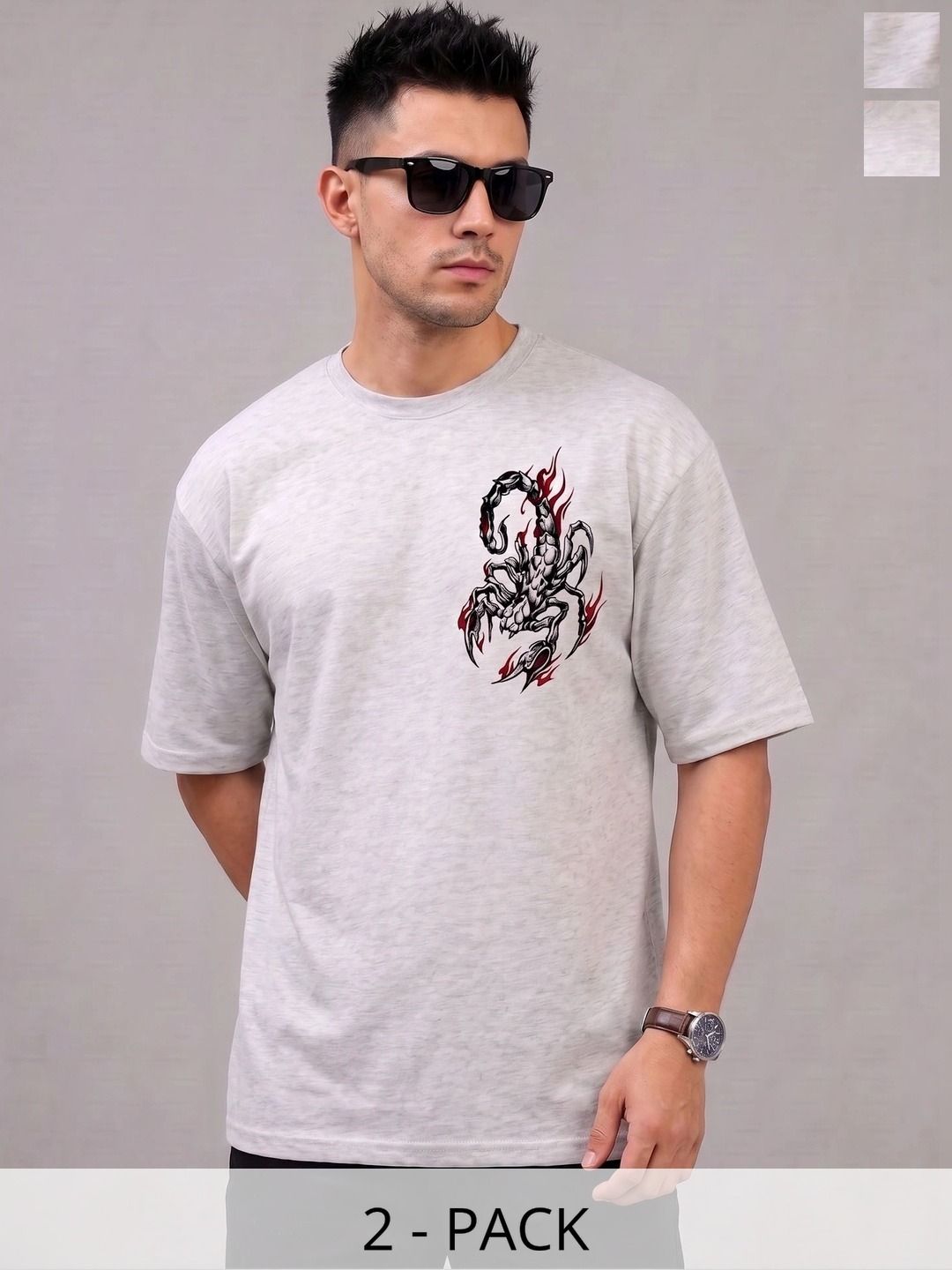 Kasendra Men Graphic Printed Relaxed Fit T-shirt
