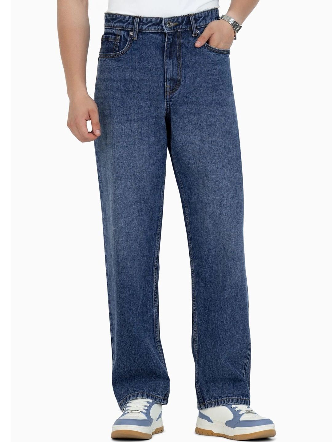 Red Tape Men Mid-Rise Jeans