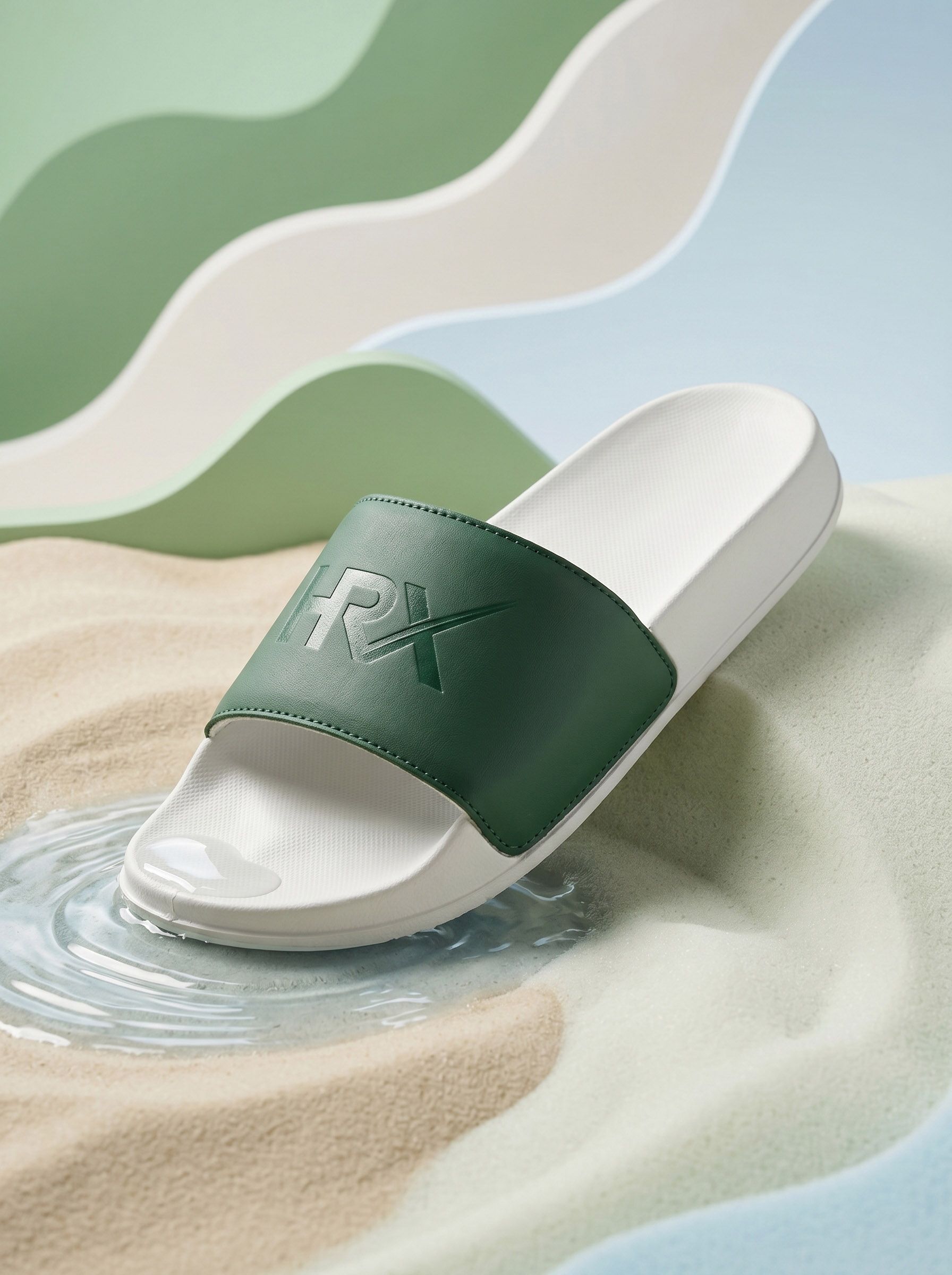 HRX by Hrithik Roshan Self Design Sliders