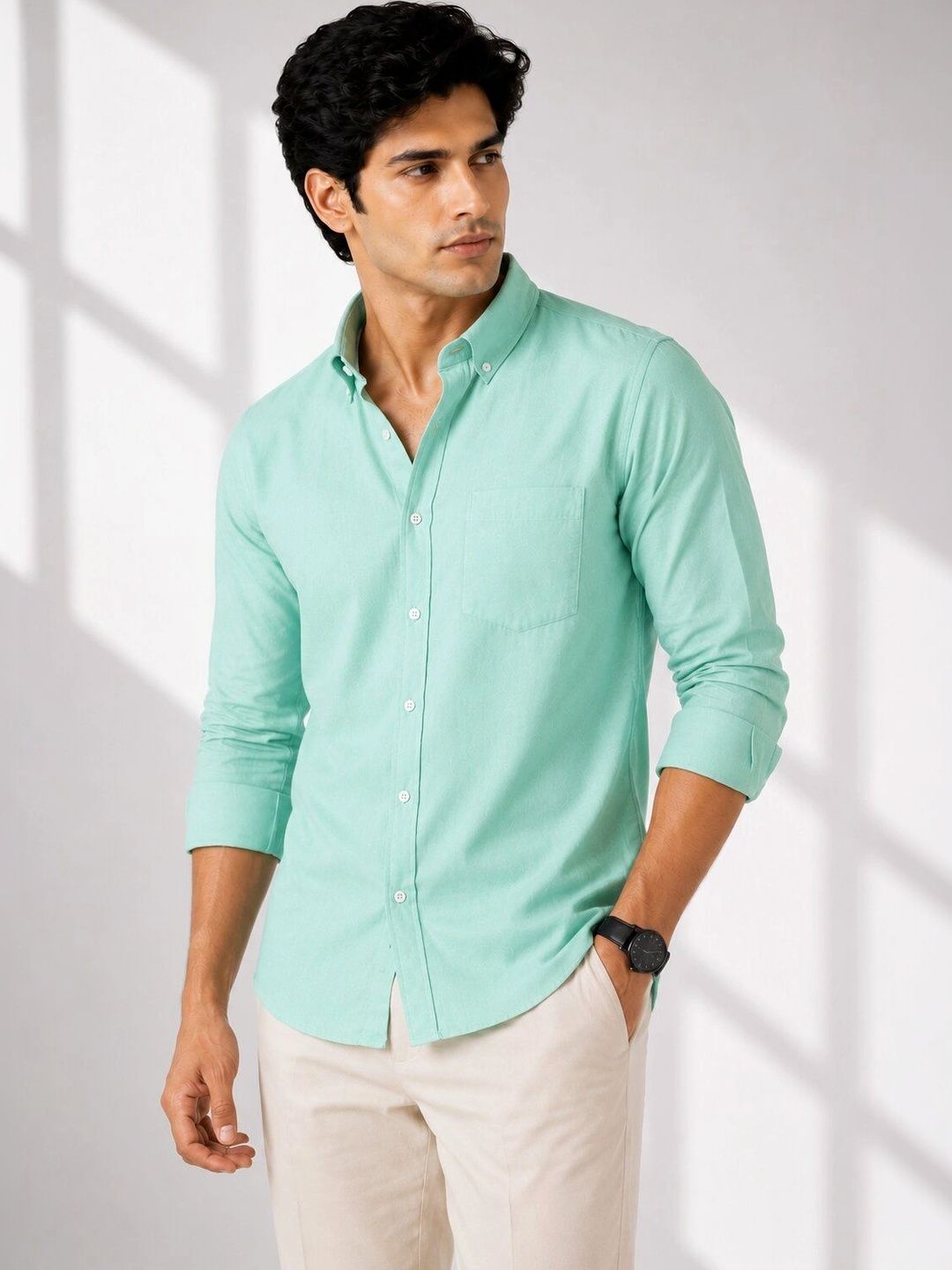 Mast & Harbour Men Classic Casual Shirt
