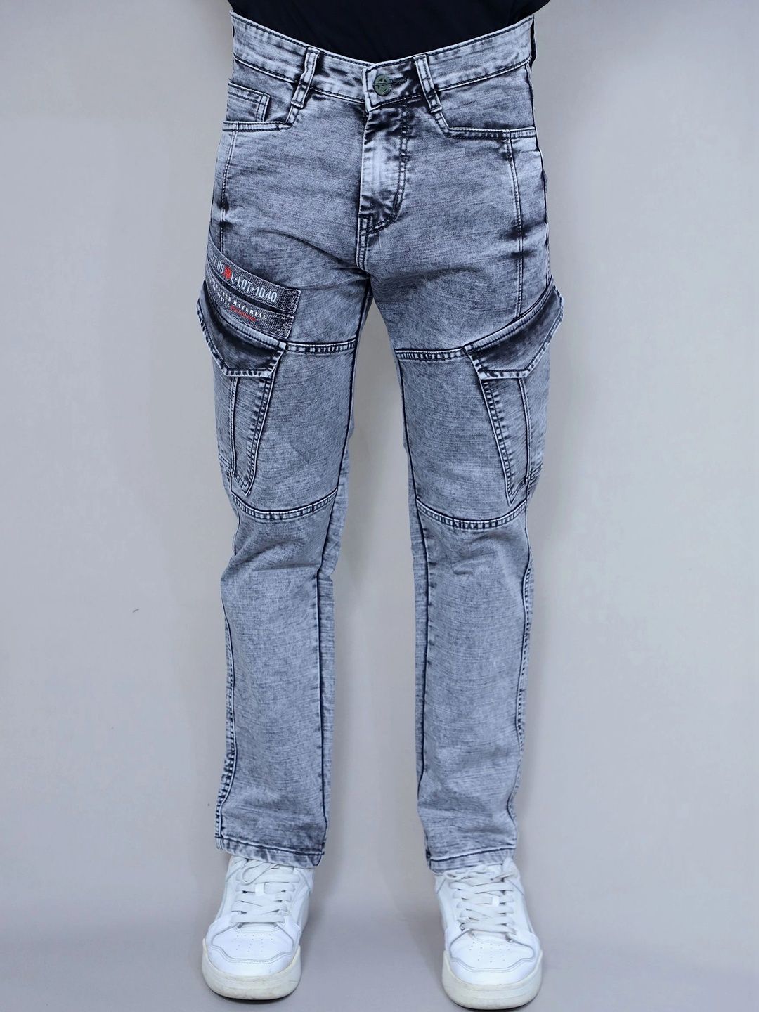 GEX Men Regular Fit Mid-Rise Jeans