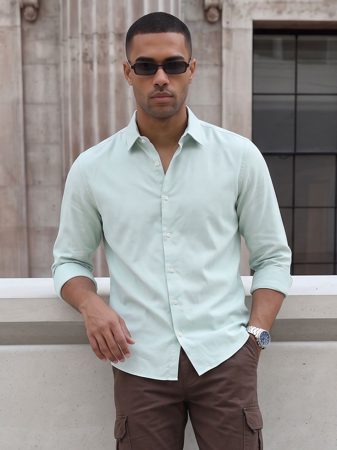 The Roadster Life Co. Pure Cotton Casual Shirt