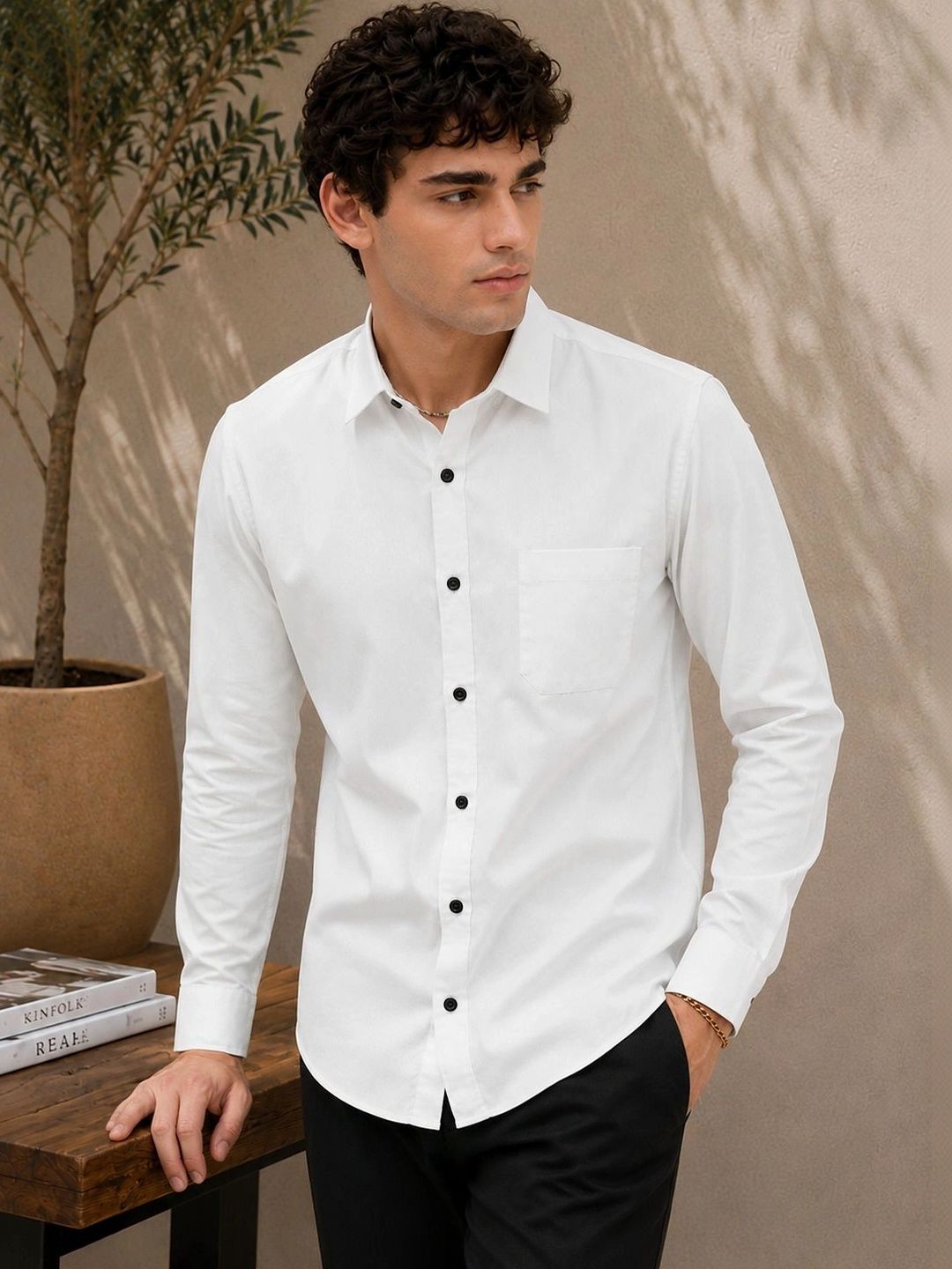AGNIVAR COLLECTION Men Comfort Casual Shirt